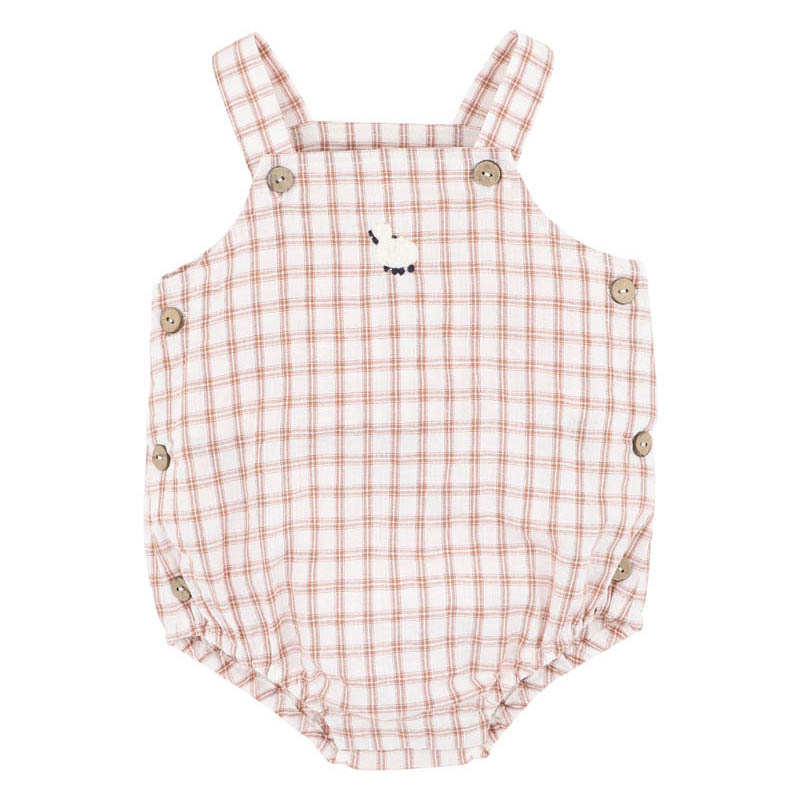 Bébé Clayton Check Sheep Bodysuit